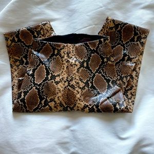 Comando Snake Skin pattern legging